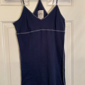 Hollister navy tank top